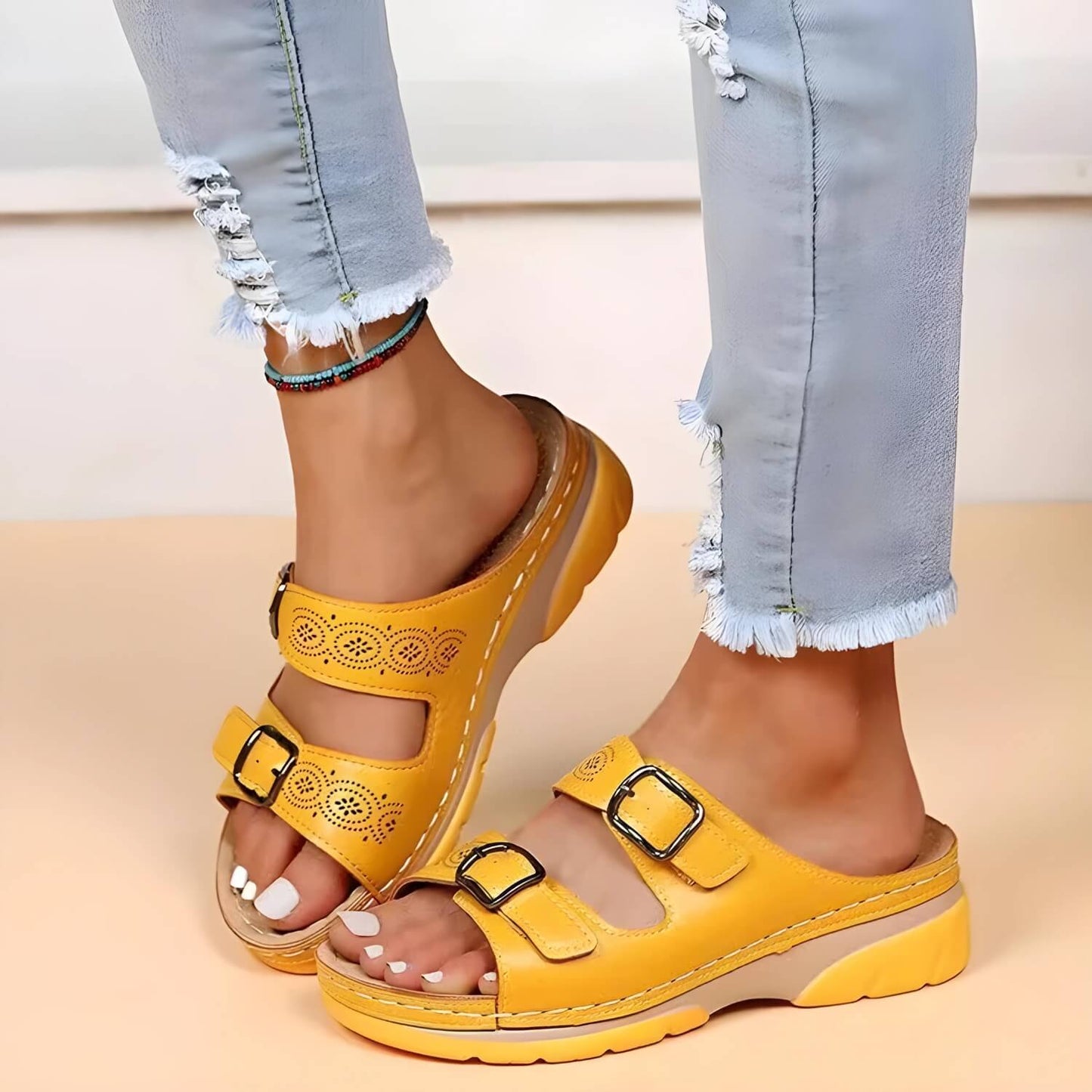 ComfyWalk™ - Stilfulde Ortopædiske Sandaler