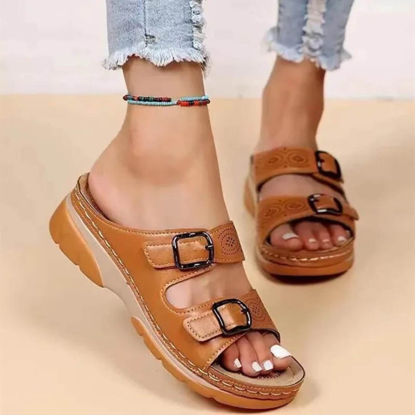 ComfyWalk™ - Stilfulde Ortopædiske Sandaler