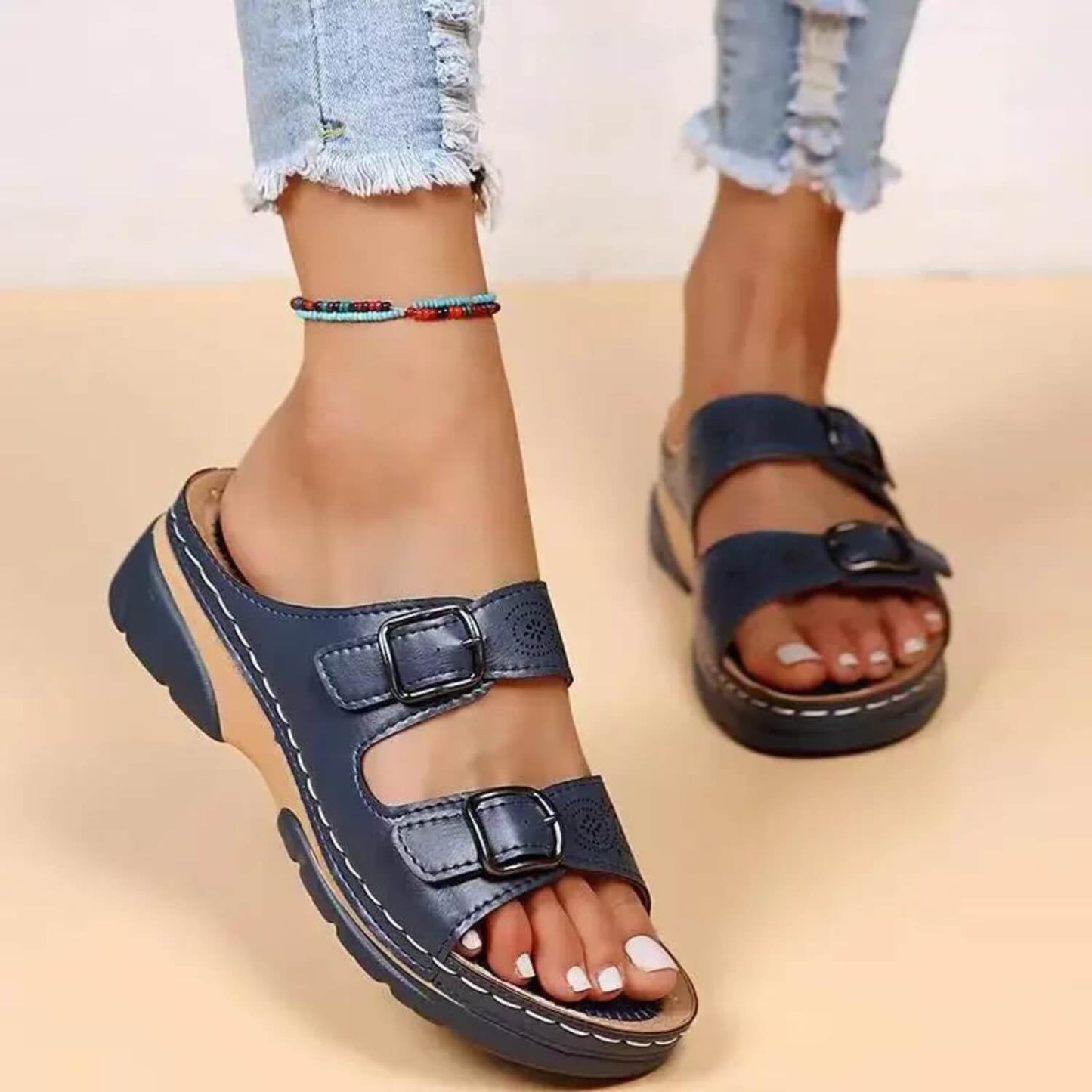 ComfyWalk™ - Stilfulde Ortopædiske Sandaler