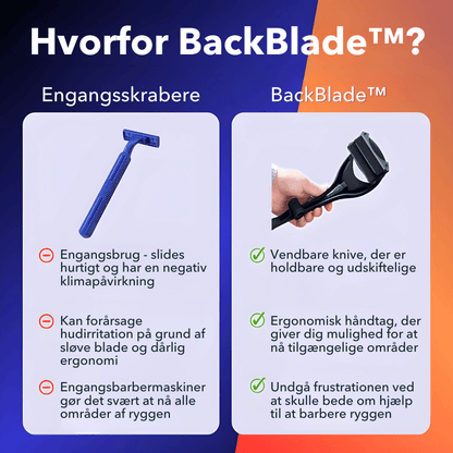 BackBlade™ - Ryg- og Kropsbarberer