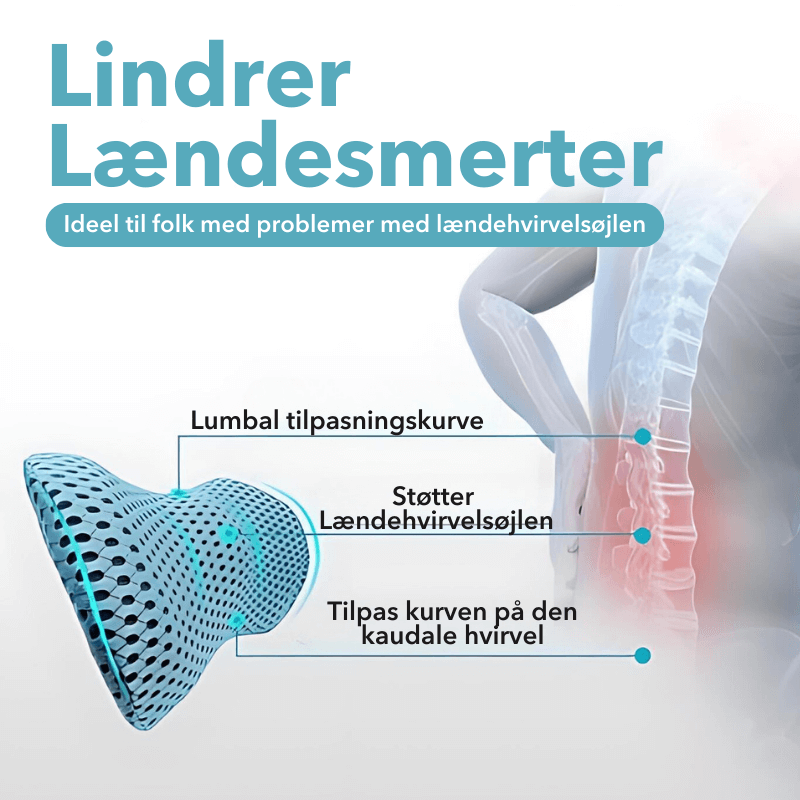 BackComfort™ - Ergonomisk Lændepude