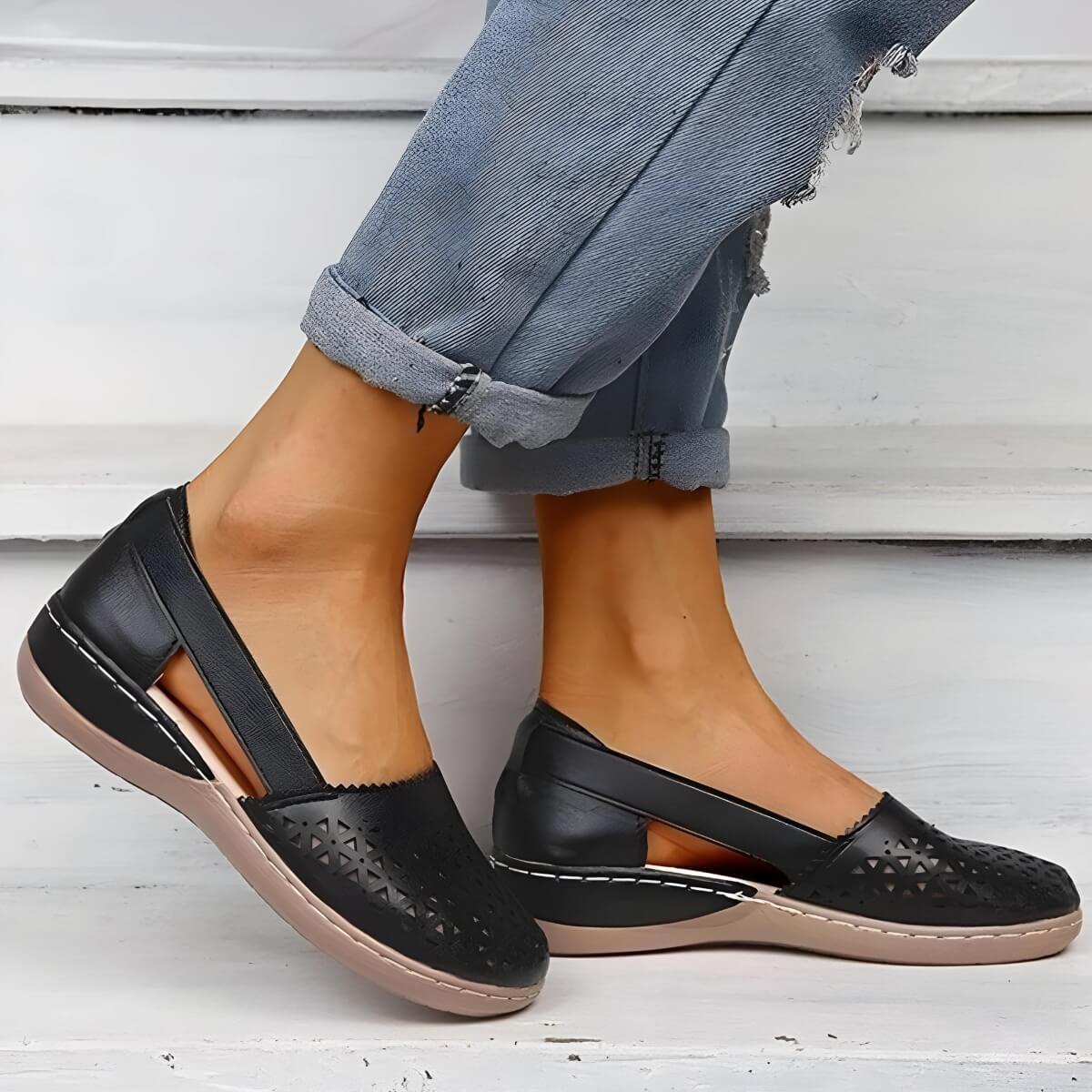 ComfyStep™ - Ortopædiske slingback-loafers