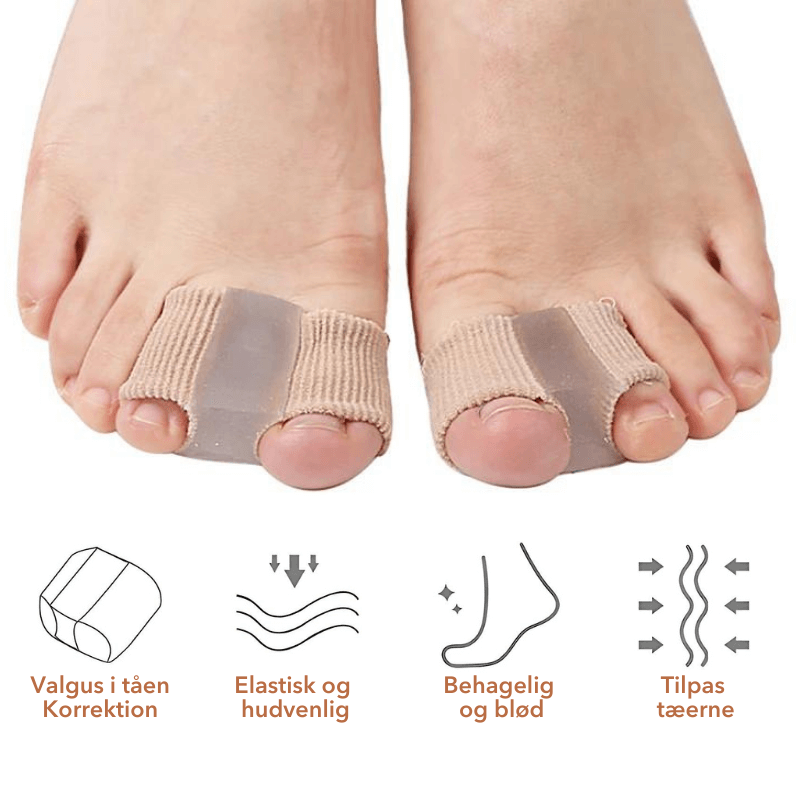 FodKomfort™ - Comfortabele Hallux Valgus-korrektor (1+1 GRATIS)