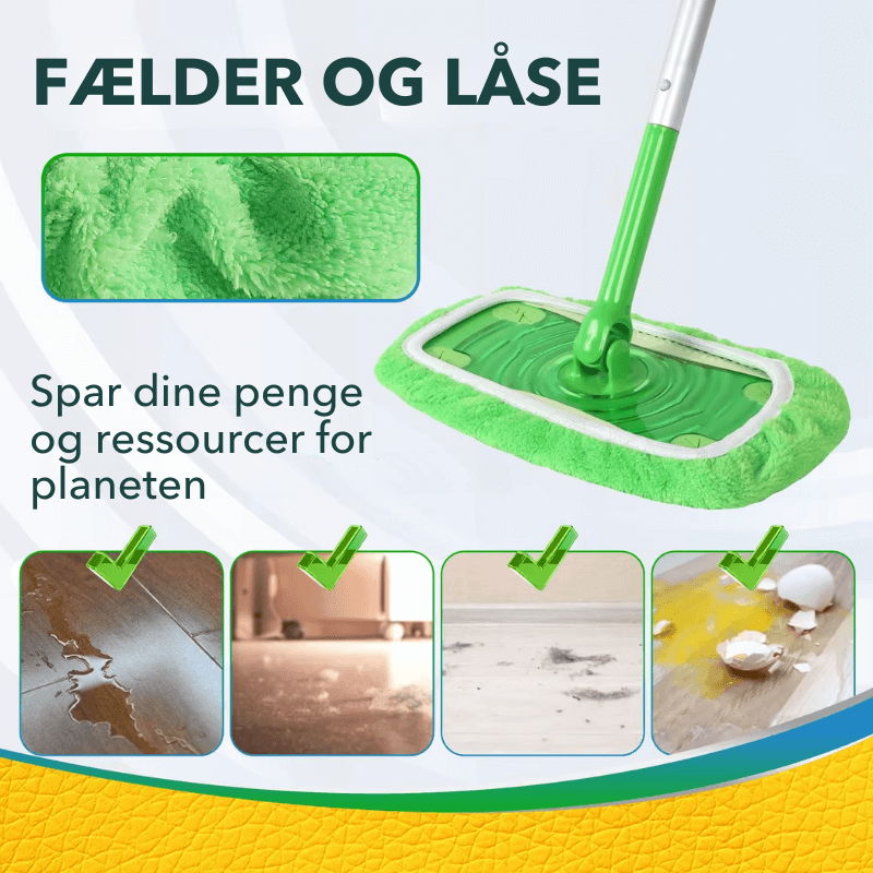 Genanvendelige mopper til Swiffer Sweeper (2+2 GRATIS)