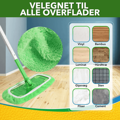 Genanvendelige mopper til Swiffer Sweeper (2+2 GRATIS)