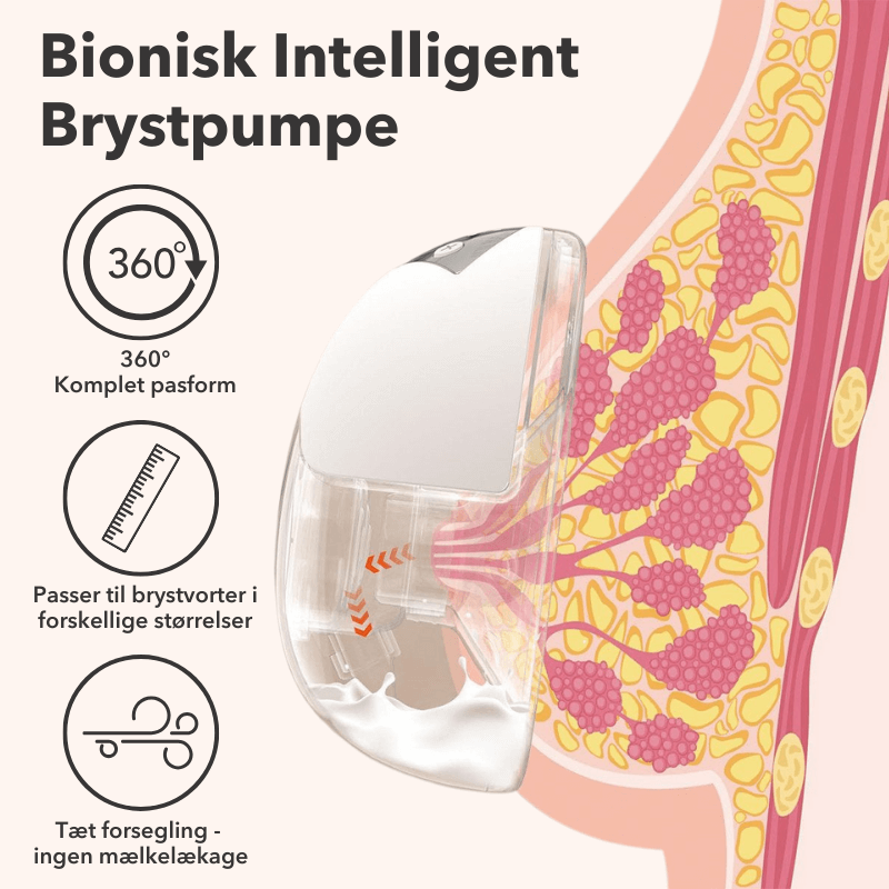 MilkAndGo™ - Automatisk og Støjsvag Pumpe