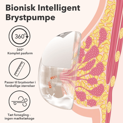 MilkAndGo™ - Automatisk og Støjsvag Pumpe
