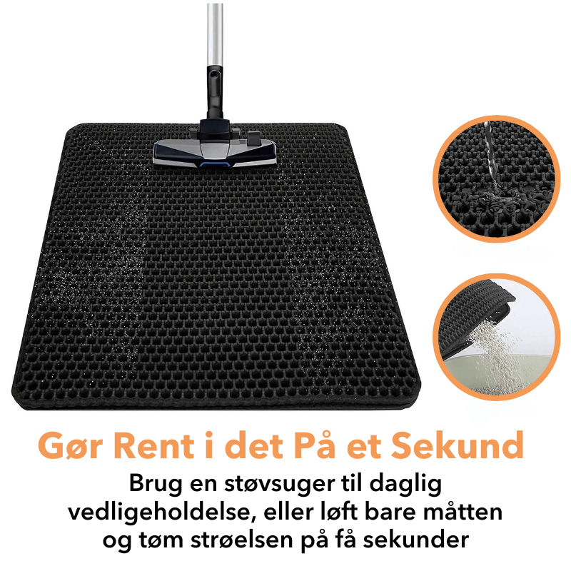 PawMat™ - Dobbeltlags kattetoiletmåtte