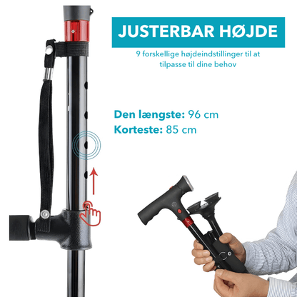 Standy™ - Foldbar og Justerbar Vandrestav