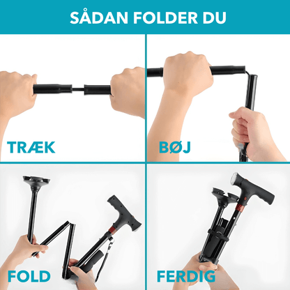 Standy™ - Foldbar og Justerbar Vandrestav