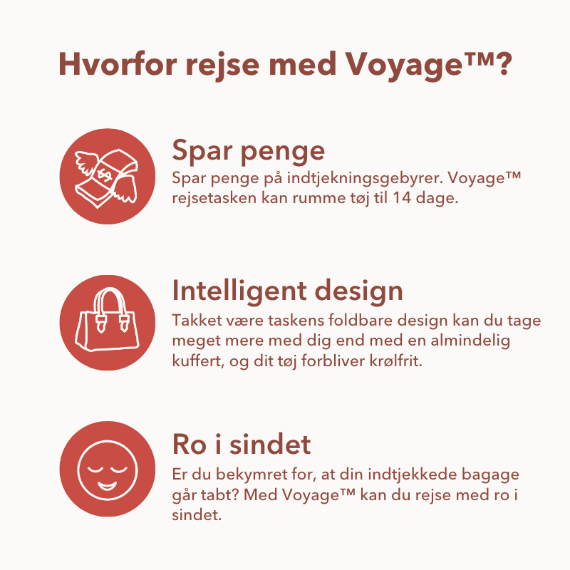 Voyage™ - Din Rejsetaske Kompagnon