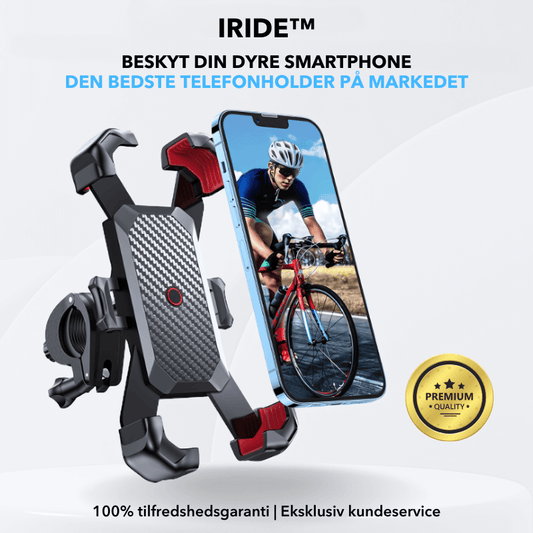 iRide™ - 360° Stødsikker Telefonholder